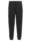 Hugo Boss Logo-print Panelled Cotton Track Pants In Black