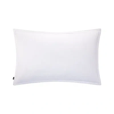 Hugo Boss Loft 100% Cotton Pillow Sham In White
