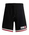 Hugo Boss Hugo Man Shorts & Bermuda Shorts Black Size Xl Cotton In Black