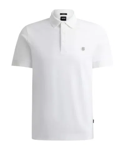 HUGO BOSS BOSS HUGO BOSS C-PARRIS LOGO PATCH POLO SHIRT