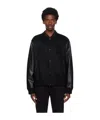 Hugo Boss Black Appliqué Bomber Jacket In Black