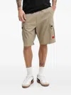Hugo Boss Hugo Garlio242 Shorts Brown In Neutral