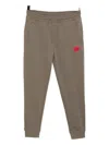 Hugo Boss Logo-appliqué Cotton Track Pants In Multi