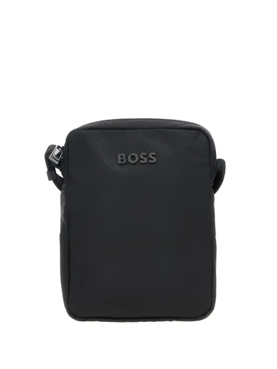 Hugo Boss Logo-appliqué Messenger Bag