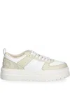 Hugo Boss Logo-appliqué Sneakers In Neutrals