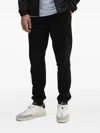 Hugo Boss Logo-appliqué Track Pants In Black