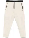 Hugo Boss Logo-appliqué Track Pants In Nude