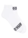 Hugo Boss Logo-band Socks In White