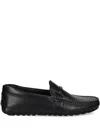 Hugo Boss Logo-bar Loafers In Black