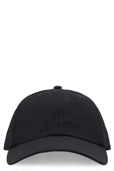 Hugo Boss Logo Baseball Cap In Black