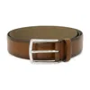 Hugo Boss Logo Belt In Brown
