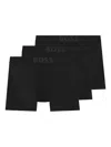 Hugo Boss Boss 3-pack Stretch Boxer Briefs In Black