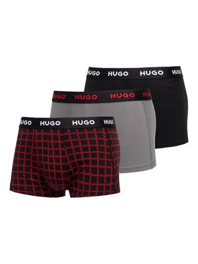 Hugo Boss Logo Boxers (pack Of Three) In Multi