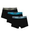 Hugo Boss Logo Boxers (set Of Three) In Black
