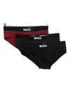 Hugo Boss Logo Boxers (set Of Three) In Multi