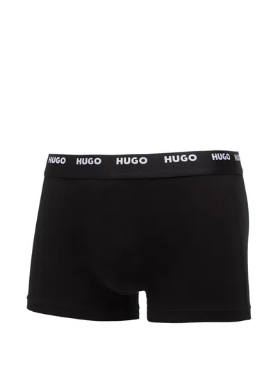 Hugo Boss Logo Boxers Set (set Of Five) In Black