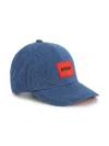 Hugo Boss Logo Cap In Blue