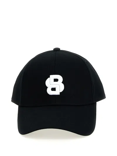 Hugo Boss Logo Cap In Schwarz