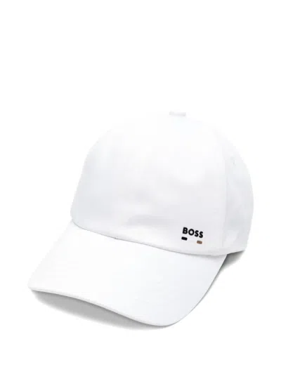 Hugo Boss Logo Cap In White