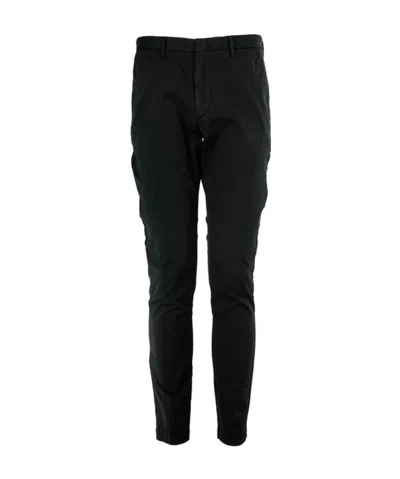 Hugo Boss Logo Casual Pants In Black