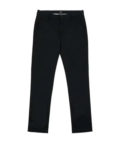 Hugo Boss Logo Casual Pants In Black