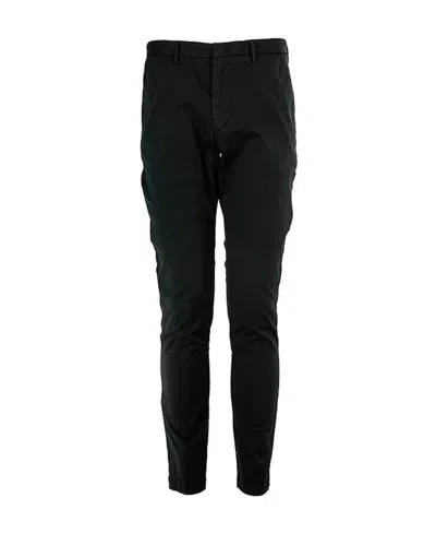 Hugo Boss Logo Casual Pants In Black
