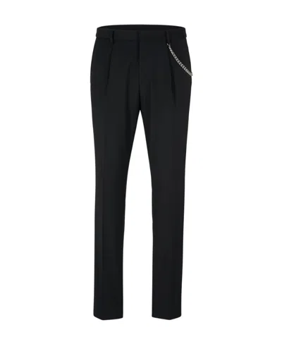 Hugo Boss Logo Casual Pants In Black