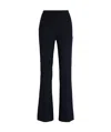 Hugo Boss Flared Leggings In Stretch Jersey In Black