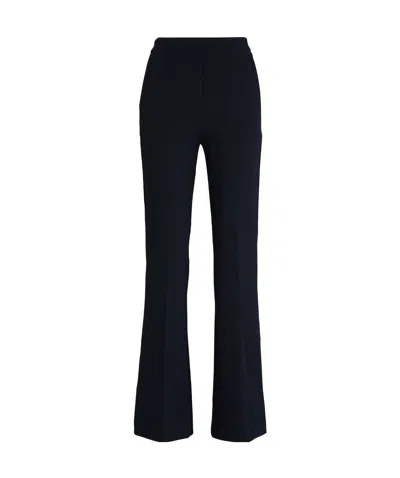 HUGO BOSS HIGH-WAISTED FLARED TROUSERS