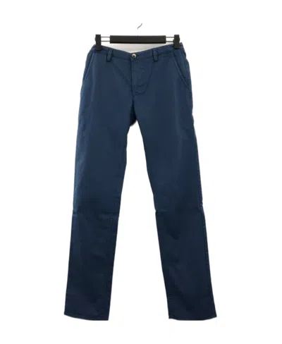 Hugo Boss Logo Casual Pants In Blue