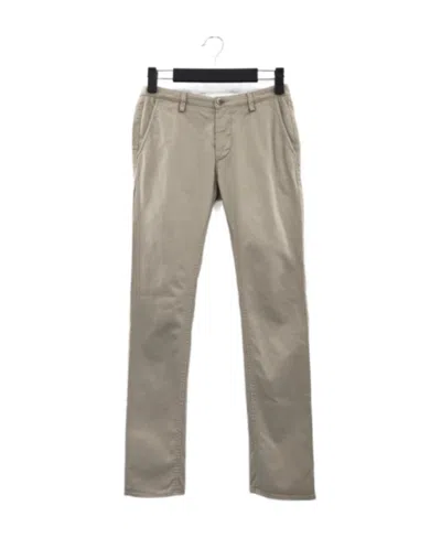 Hugo Boss Logo Casual Pants In Gray