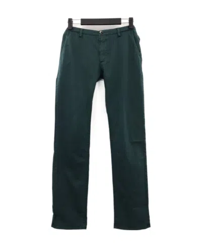 Hugo Boss Logo Casual Pants In Green