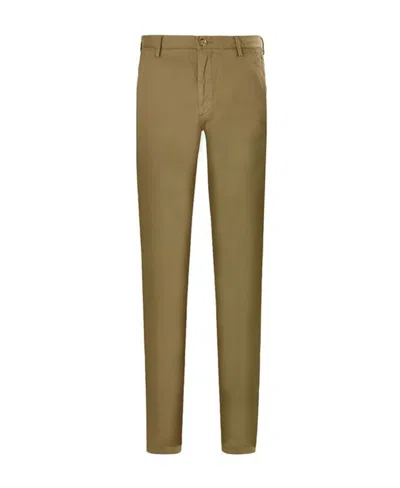 Hugo Boss Logo Casual Pants In Green