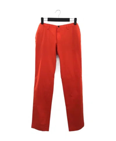 Hugo Boss Logo Casual Pants In Red
