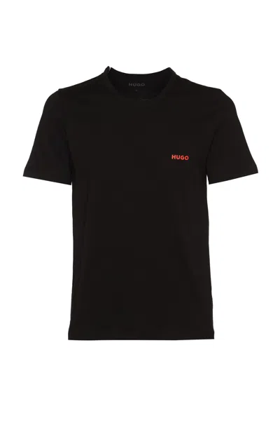 Hugo Boss Logo Classic T-shirt In Black