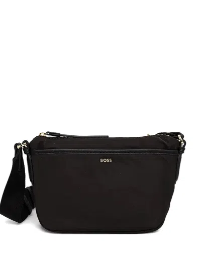 Hugo Boss Logo Cross Body Bag In Black