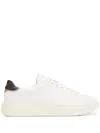 Hugo Boss Logo-debossed Sneakers In White