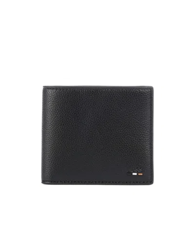 Hugo Boss Logo-debossed Wallet In Black