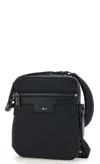 Hugo Boss Logo Debossed Zip-up Messenger Bag