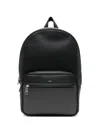 Hugo Boss Boss Monogram Backpack In Black