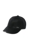 Hugo Boss Logo-detail Baseball Cap In Black
