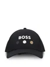 Hugo Boss Boss Baseball Cap With Logo In Black