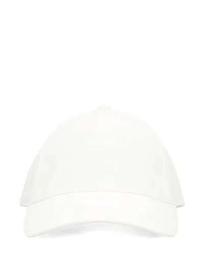 Hugo Boss Ganni Hat With Embroidered Logo In White