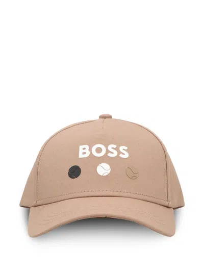 HUGO BOSS LOGO-DETAIL BASEBALL CAP