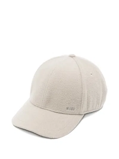 Hugo Boss Logo-detail Baseball Cap In Neutral