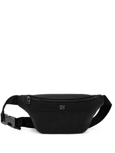 Hugo Boss Logo-detail Belt Bag In Black