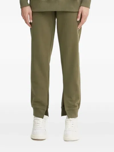 Hugo Boss Logo-detail Pants In Green