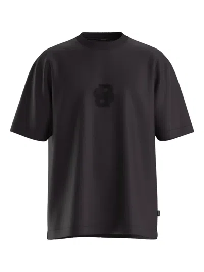 Hugo Boss Logo-detail T-shirt In Black