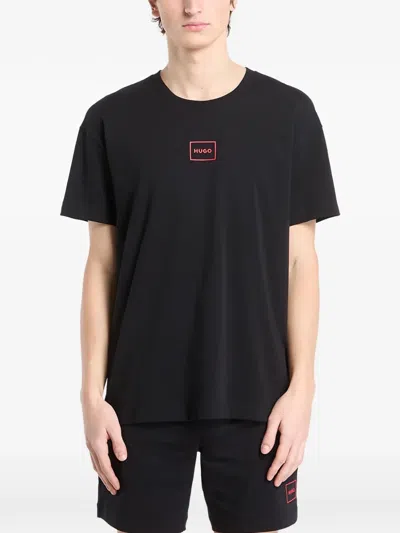 Hugo Boss Laze Mens Loungewear T-shirt In Black