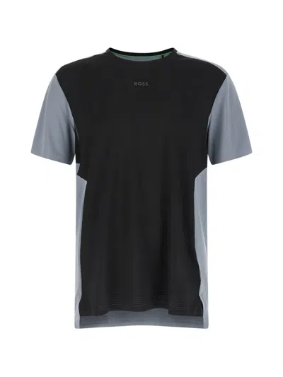 Hugo Boss Logo-detail T-shirt In Black